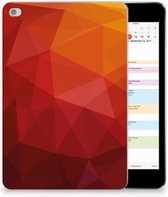 Back Cover geschikt voor Apple iPad Mini 4 | Mini 5 (2019) Polygon Red