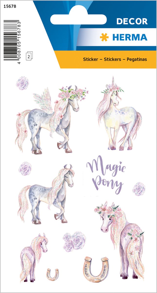 Glittersticker Pony