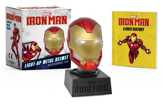 Foto: Rp minis marvel iron man light up metal helmet