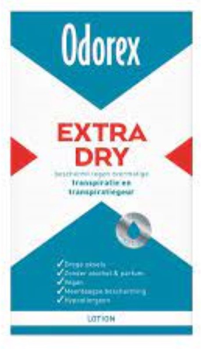 Goedkoopste Odorex Extra Dry Lotion - Anti-Transpirant - 3 x 50 ml