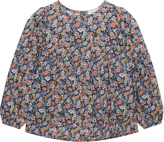 TOM TAILOR all over printed blouse Meisjes Blouse - Maat 116/122