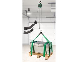 Parkside Takelketting - Heflast: max. 1000kg - Hefhoogte: 3 m - Ketting: Ø6 mm - Eenvoudig op- en neerlaten - Veelzijdig in gebruik - Geïntegreerd remsysteem