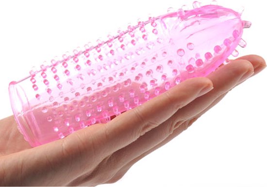 Ribbed Penis Sleeve Doorzichtig Pink - Zeer gebruiksvriendelijk - Stevig Materiaal - Doorzichtig - Spannend voor koppels - Sex speeltjes - Sex toys - Erotiek - Sexspelletjes voor mannen en vrouwen – Seksspeeltjes - Penissleeve - Masturbator