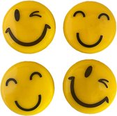 3BMT Smiley magneten - Whiteboard Magneten - 4 stuks