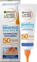 Garnier Ambre Solaire Sensitive Expert Zonnebrand Serum SPF 50+ 125 ml - Zonnebrandserum met Ceramide Protect - 125ml
