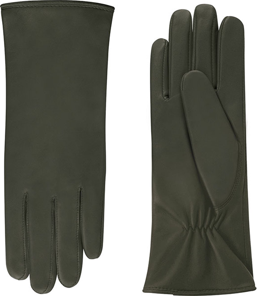 Laimböck Dames Handschoenen Stafford Donker Groen | Maat 7