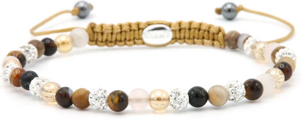 Karma Armband Spiral Next Year White Crystal