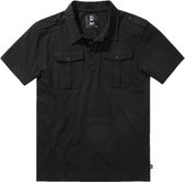 Brandit - Jersey Poloshirt Jon halfsleeve Overhemd - XXL - Zwart