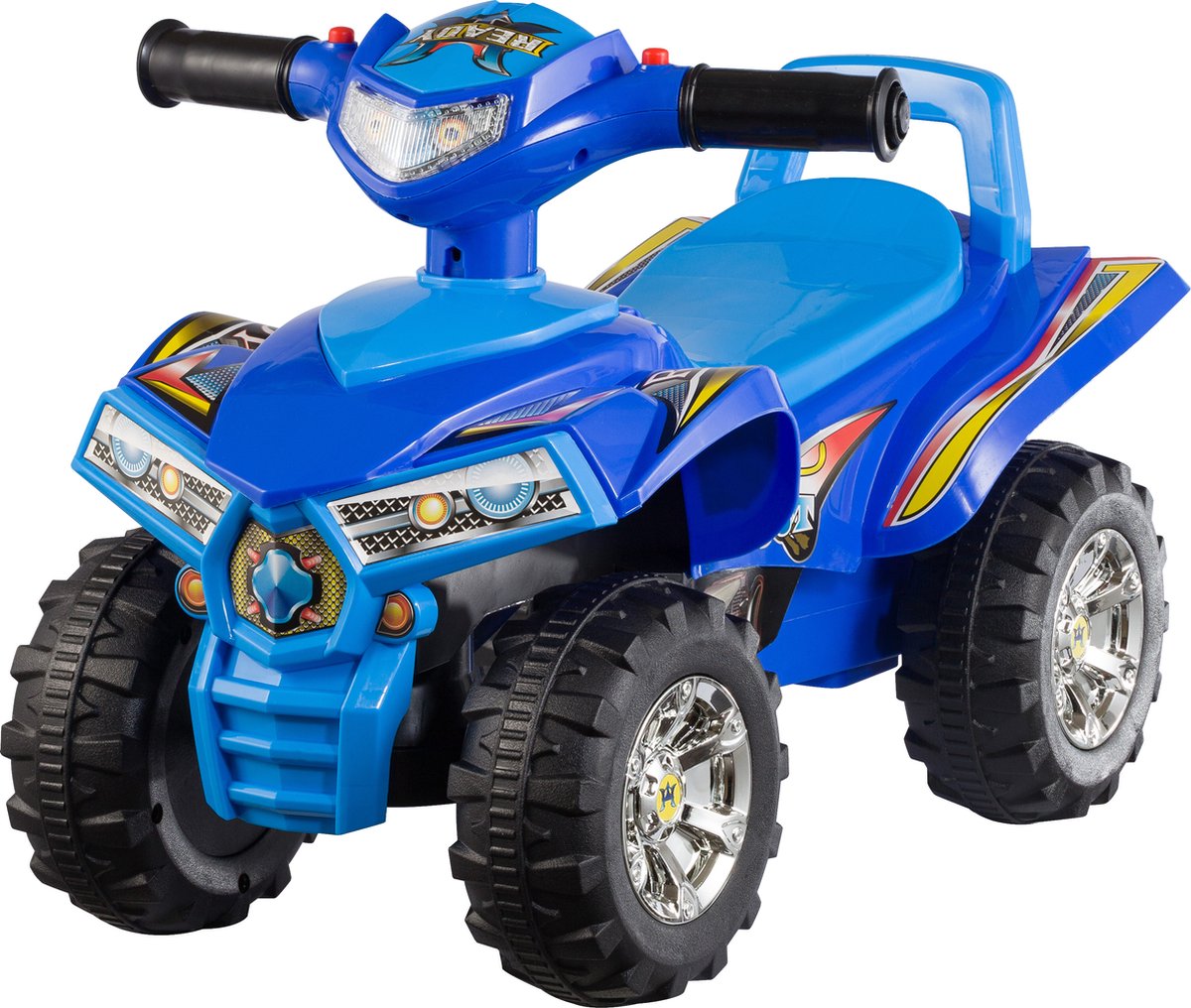 Cabino Loopauto / Loopwagen Quad Met licht & muziek Blauw