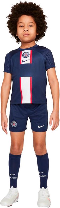 Nike Paris Saint Germain Dri Fit Thuispakket 22/23 - Set Junior - 4/5 Jaren - Wit