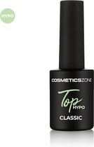 Cosmetics Zone Hypoallergene UV/LED Hybride Topcoat 15ml. - Transparant - Glanzend - Gel nagellak