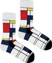 Mondriaan Original - Sokken Recycled Yarn maat 41-46