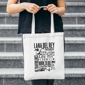 Lana Del Rey Tote Bag - Sac fourre-tout, fourre-tout en coton, shopping | Sac de plage, sac fourre-tout Lana Del Rey Merch