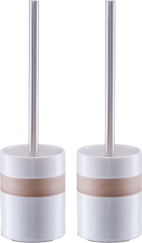 Zeller Zeeppompje - keramiek - beige - 13 cm - Structure | Leen Bakker