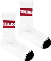Heroes on Socks Michael Red Sportsokken - Mannensokken 41-46