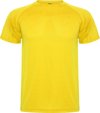 T-shirt sport unisexe enfant jaune manches courtes marque MonteCarlo Roly 12 ans 146-152