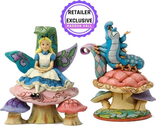 Jim Shore Disney Traditions Alice and Caterpillar Retailer exclusive ...