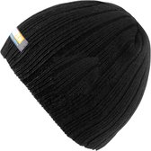 Viper Beanie - Bonnet d'hiver tricoté - Zwart Taille unique