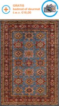 FOTAPIJT - Geweven tapijt- Gebloemd - Bedrukt Vloerkleed - 145x215 cm - 6 mm - Polyester