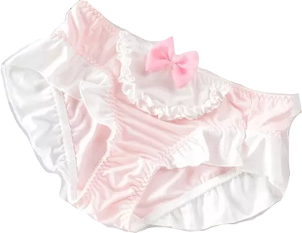 SissyMarket - Sissy Sammy panties - Roze - XL - Zeer rekbaar