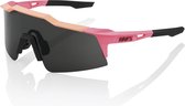 100% Speedcraft SL - Matte Washed Out Neon Pink - Smoke Lens - Pink -