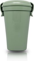 Curver Lunch & Go Cup - Lunch Box - Lunch Box Adultes - Pot de Yaourt 0- Vert
