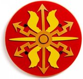 Romeins Schild - Verkleedaccessoire - Ridders - Tenue - Kostuum - Kind - Kalid Medieval Toys