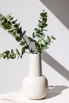 STILL - Vase Design - Sphère - Fer - Wit Chaud - 32x20 cm