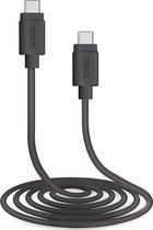 SBS USB-C naar USB-C Kabel 1.8 Meter - Zwart
