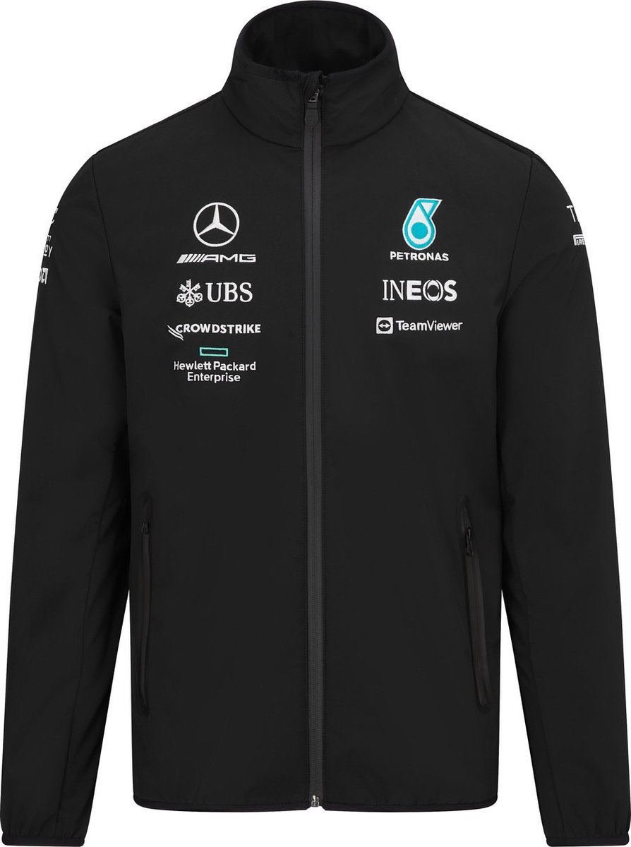 Mercedes Teamline Softshell Maat : L - Fomule 1 - Lewis Hamilton -