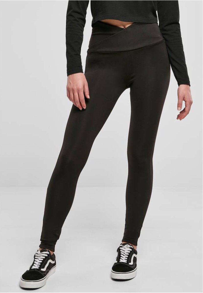Urban Classics Recycled V Waist Legging XS Zwart