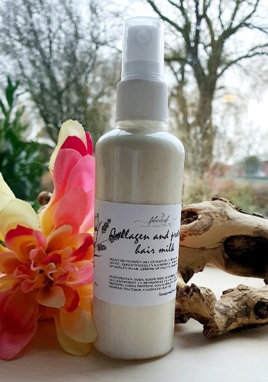 Collageen en proteïne haar melk - anti-haaruitval spray - propolis