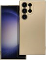 Metallic Back Cover hoesje Samsung Galaxy S23 Ultra - Goud