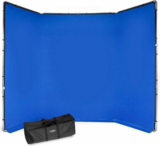 Manfrotto MLBG4301KB Background Blue Kit
