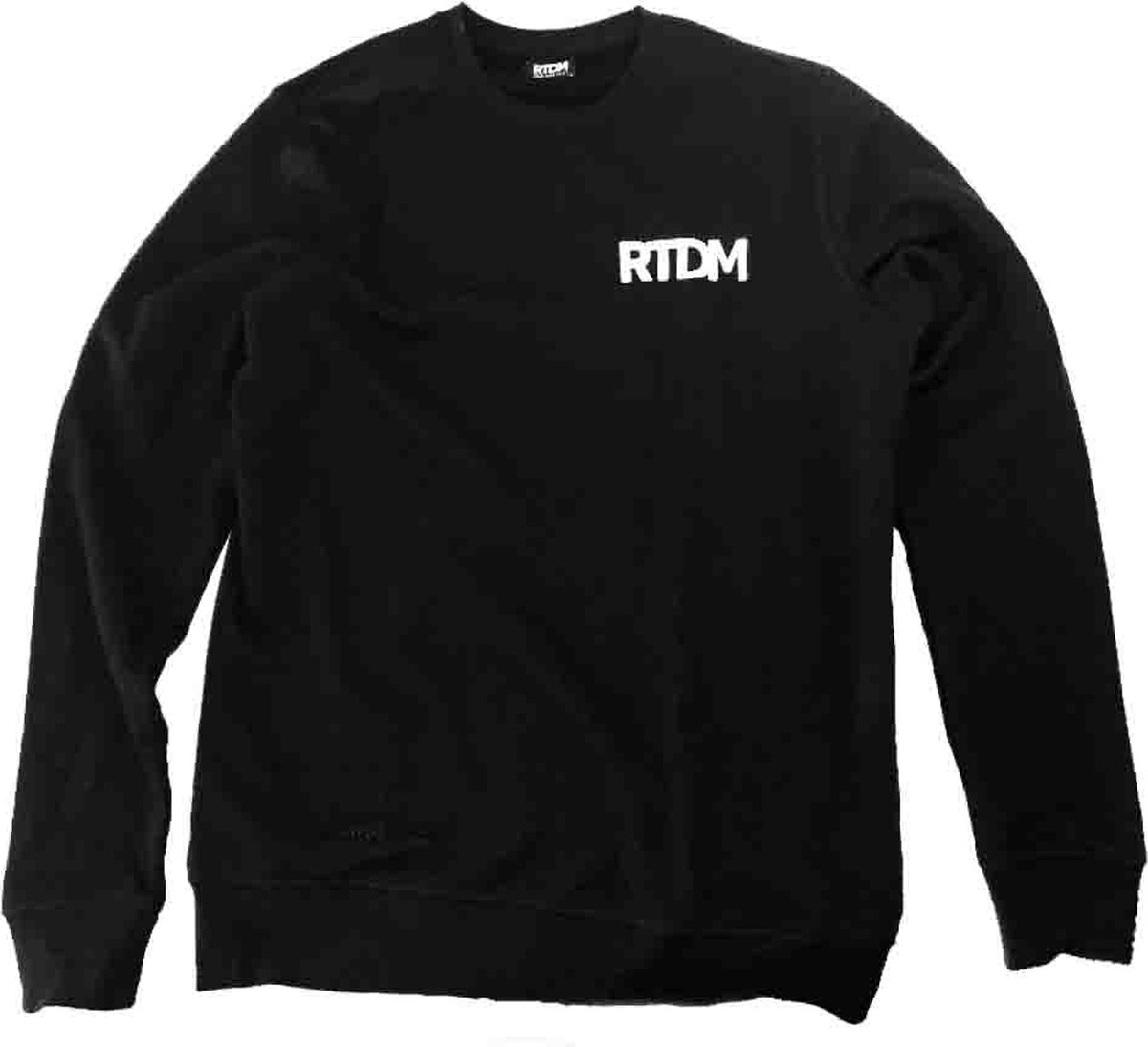 RTDM Sweater Logo Black - Maat L
