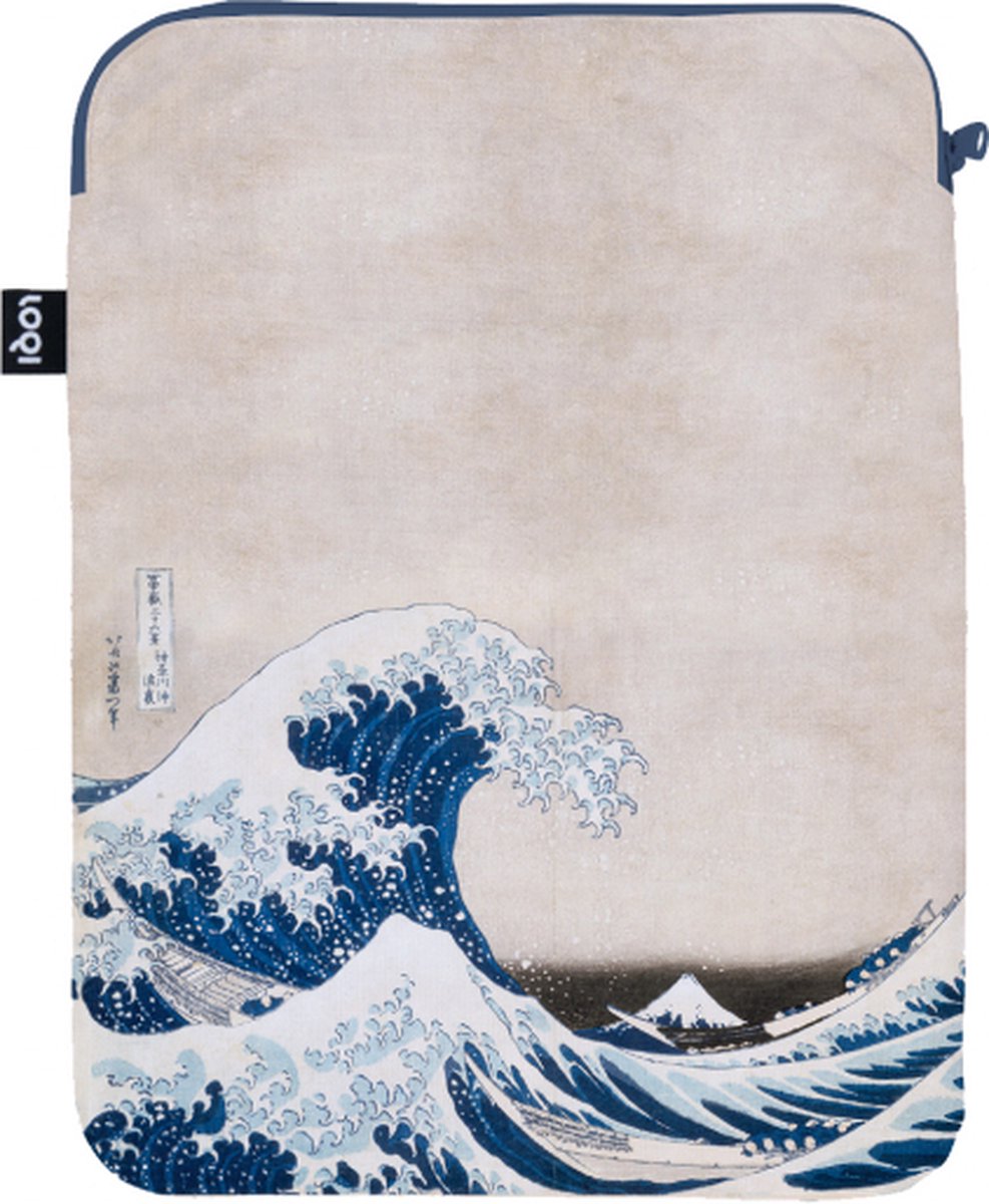 LOQI Laptop Cover M.C. - The Great Wave Recycled
