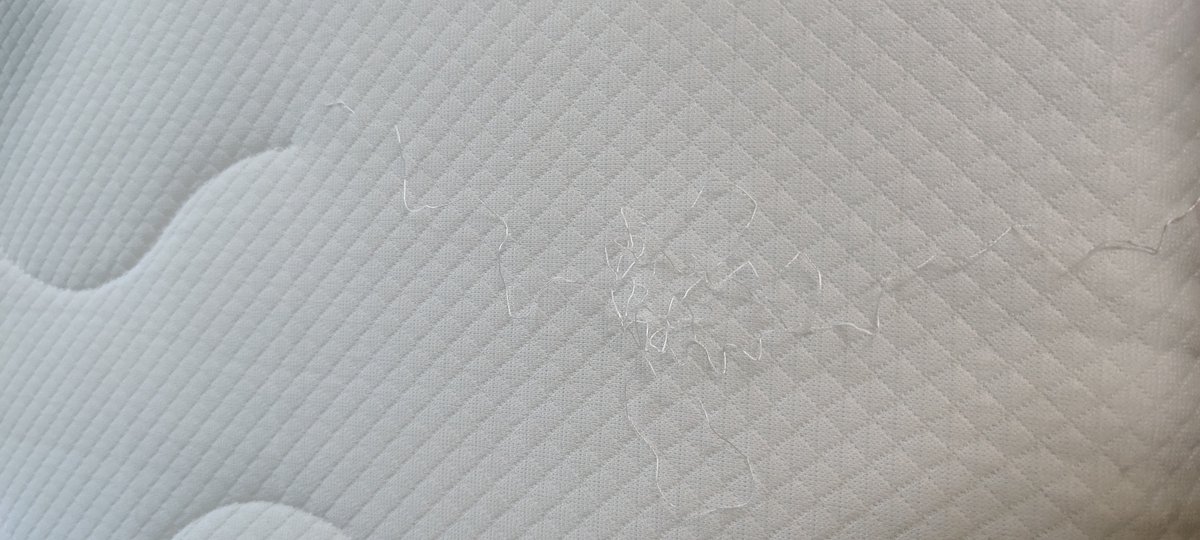 Topdekmatras topper traagschuim-Nasa-Visco 90x200 7 CM