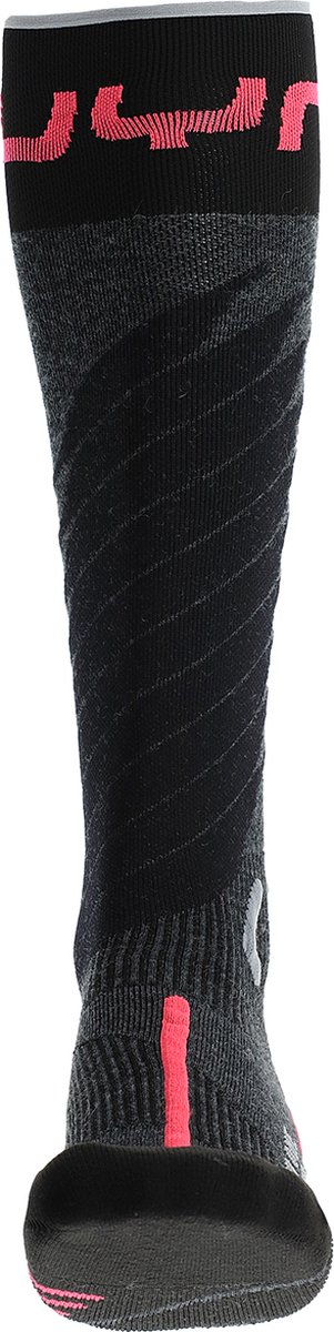 Uyn Dames Ski One Merino antraciet/roze - 37/38