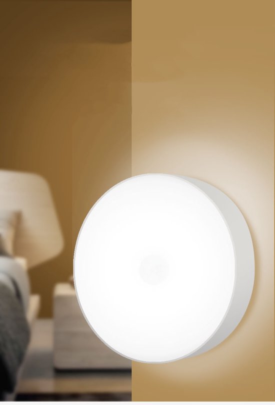 Oplaadbare LED Nachtlamp met bewegingsmelder en Magnetische bevestiging van Aigostar — afbeelding 3
