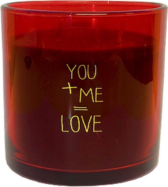 Sojakaars Glas - Me + You = Love - Geur: Unconditional