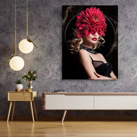Luxe Canvas Schilderij Addiction | 60x40 | Woonkamer | Slaapkamer | Kantoor | Muziek | Design | Art | Modern | ** 4CM DIK! 3D EFFECT**