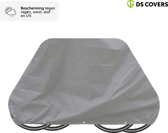 SWIFT DUO fietshoes van DS COVERS - Outdoor - Waterdicht - UV bescherming - Ripstop polyester - Incl. Opbergzak - geschikt voor 2 (elektrische) fietsen van DS COVERS — afbeelding 2