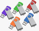 USB stick 16GB- usb geheugensticks 5 stuks - geheugenkaart - geheugenstick usb - computer accessoires -Multipack Pendrive -Veelkleurig 16GB USB 2.0-sticks Gegevensopslag - Draagbare pendrive -multi colours - 5 stuks