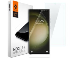 Spigen Neo Flex Solid | Screen Protector Geschikt voor Samsung Galaxy S23 Ultra | Case Friendly | 2-Pack