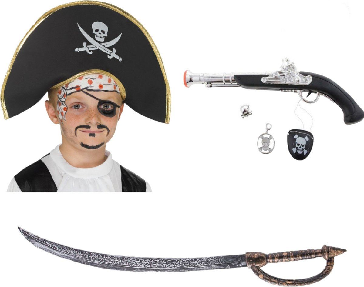 Pistolet de pirate - Accessoires de déguisement - Articles de fête