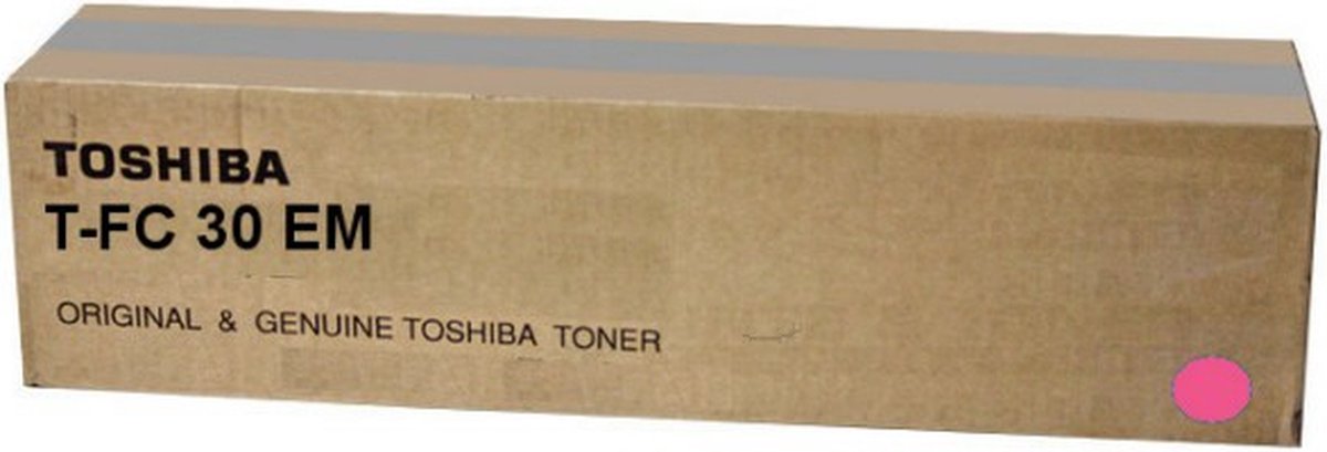 Toshiba T-FC 30 EM tonercartridge 1 stuk(s) Origineel Magenta