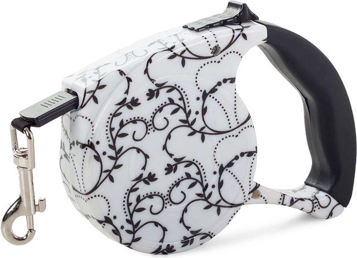 Hondenriem 5 meter: De 17 beste 5 meter hondenriemen van 2024! 8 Hondenriem 5 meter – Honden – Hondenriem met automatisch slot – patronen 5m 15kg, Honden, Riem – dieren riem – hondenriem flexibel 5m zwart met – max.15kg – flex riem – rollijn – hondenlijn