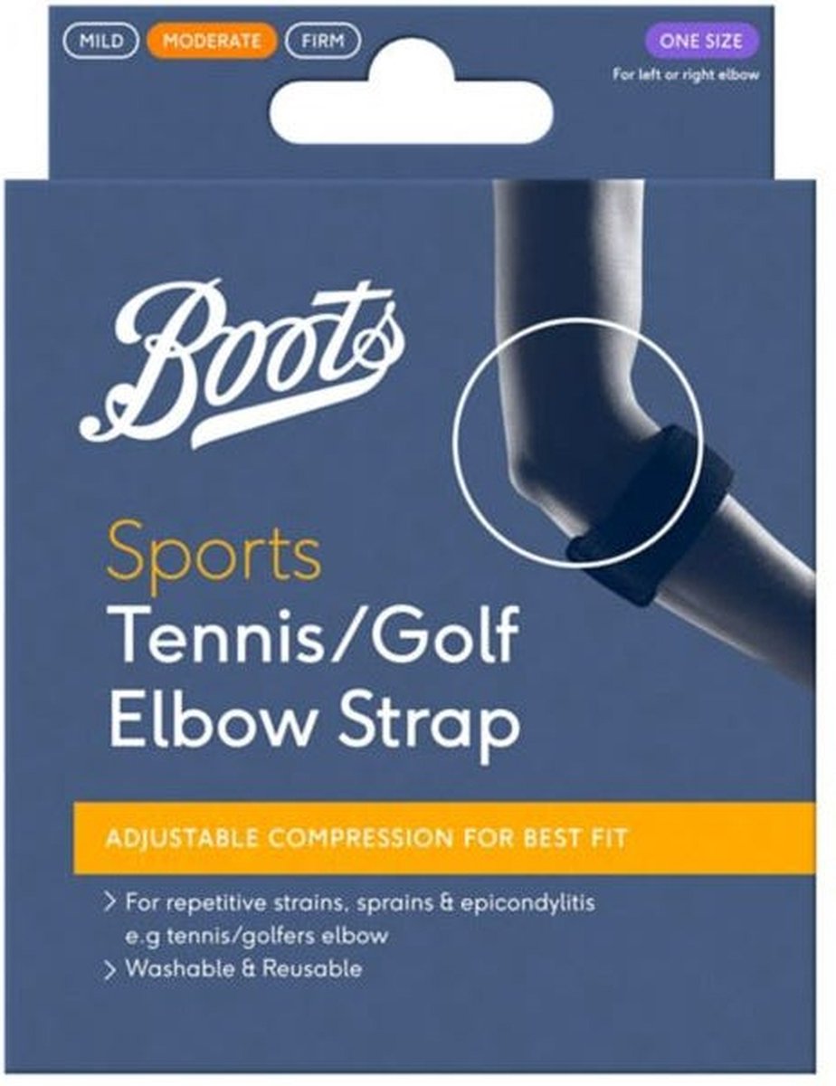 Boots Sports Tennis/Golf Elleboogband Universeel