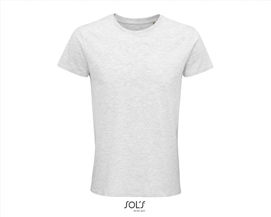 SOL'S - Crusader T-shirt - Asgrijs - 100% Biologisch katoen - 4XL