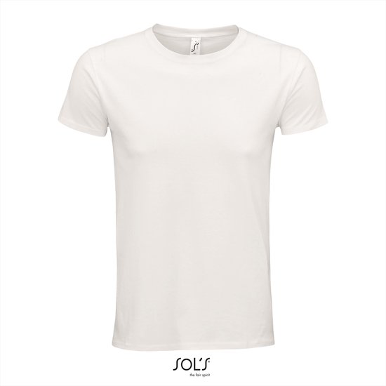 SOL'S - Epic T-shirt - Wit - 100% Biologisch katoen - XXL